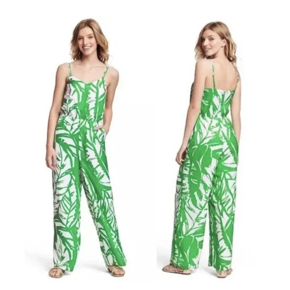 Lilly Pulitzer X Target Sz XS/TP Boom Boom Palm Print | EUC